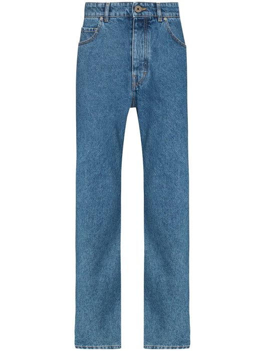 Opening Ceremony mid-rise straight-leg jeans - Blue