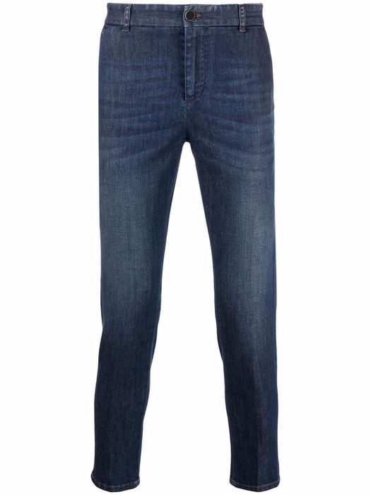 Pt05 mid-rise slim-fit jeans - Blue