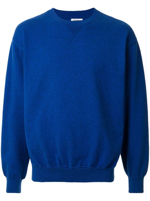 Coohem relaxed fit long sleeve sweater - Blue