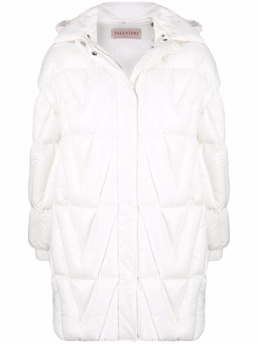 Valentino Optical Valentino padded coat - White