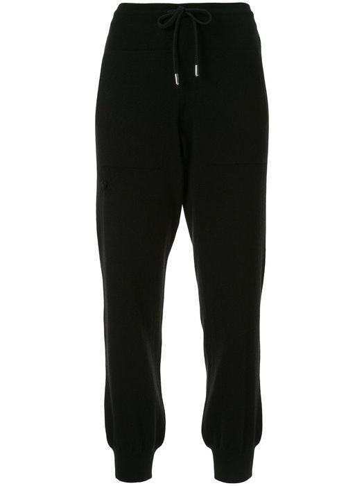 Barrie drawstring track trousers - Black