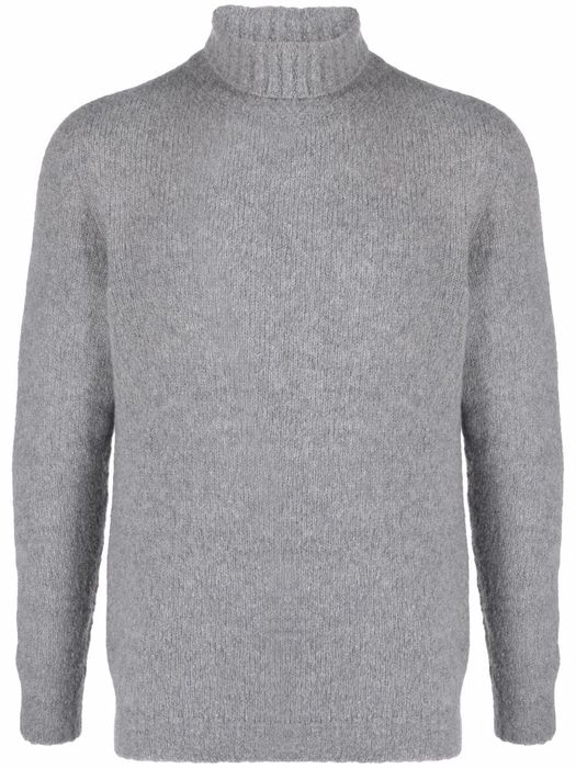 Société Anonyme roll-neck knit jumper - Grey