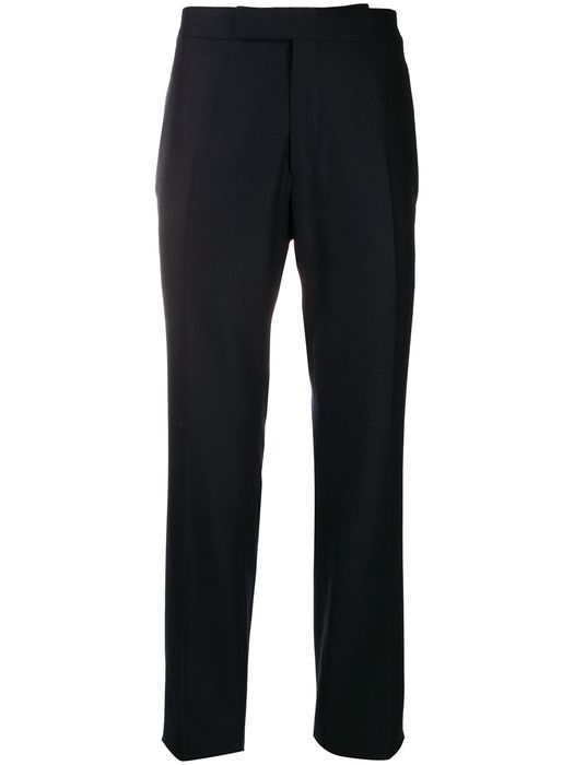 TOM FORD straight-fit tailored trousers - Blue