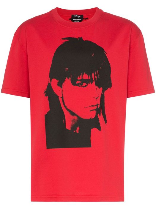 Calvin Klein 205W39nyc x Andy Warhol Face print T-shirt - Red