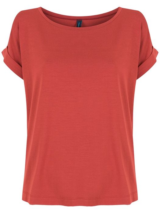 Lygia & Nanny rolled-sleeve T-shirt - Red