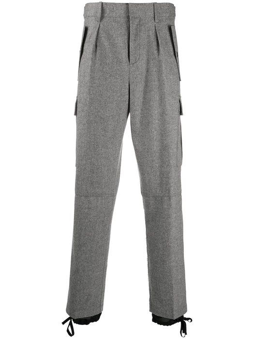 JW Anderson double-hem cargo trousers - Grey