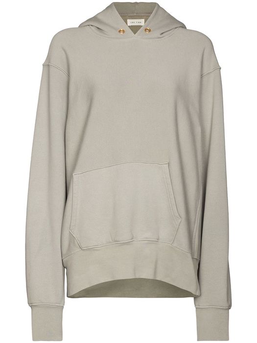 Les Tien oversize cotton hoodie - Grey