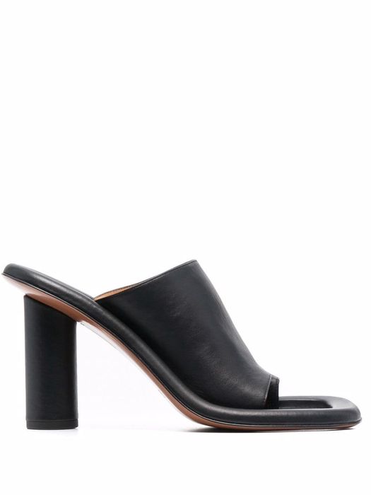 AMBUSH cushioned high-heel mules - 1010 BLACK BLACK