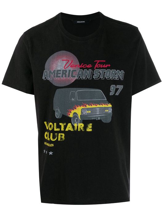 Zadig&Voltaire 'Venice Tour' T-shirt - Black