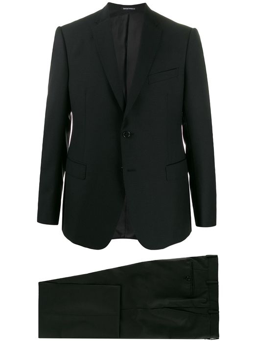 Emporio Armani jacket and trouser suit - Black