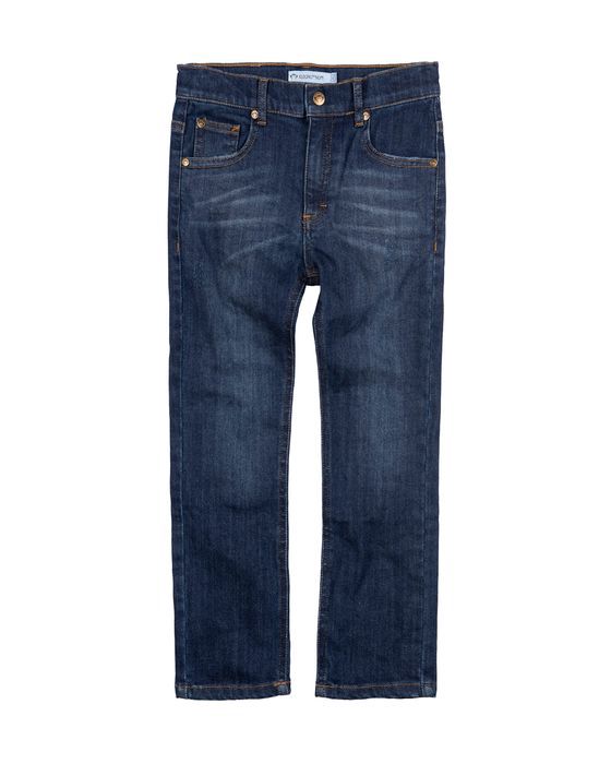 Boy's Slim-Leg Denim Jeans, Size 2-10