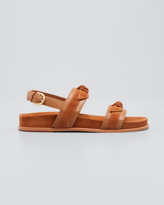 Clarita Suede/Leather Sport Sandals