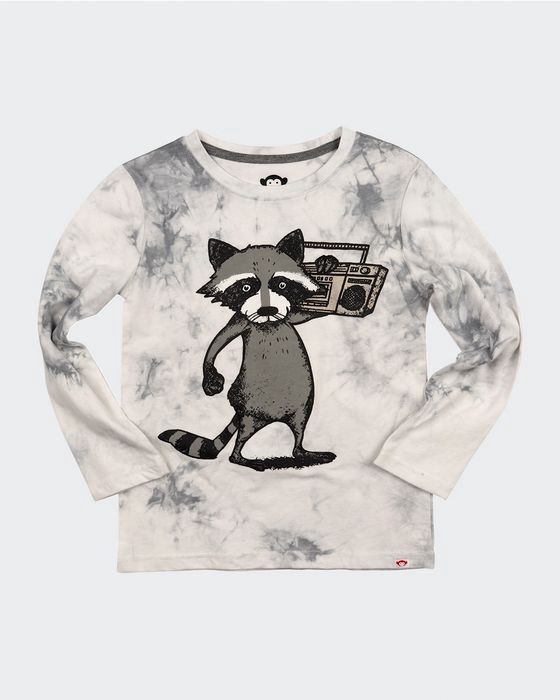 Boy's Sounds of the Wild Raccoon Graphic Tee, Sizes 2-10