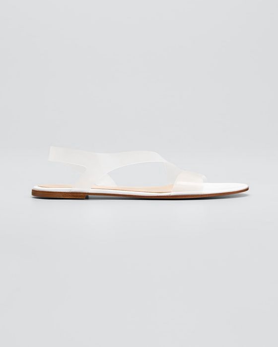 5mm Transparent Flat Sandals