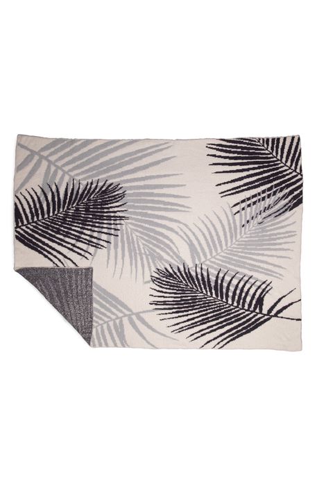 Barefoot Dreams(R) CozyChic(TM) Palm Leaf Throw Blanket in Ocean Multi