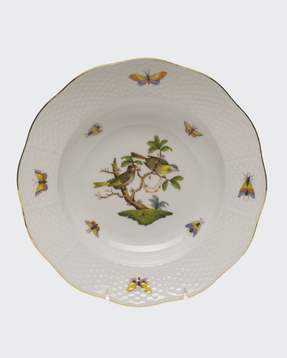 Rothschild Bird Motif 11 Rim Soup Plate