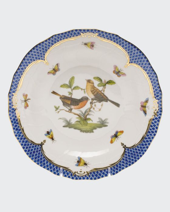 Rothschild Blue Motif 09 Dessert Plate