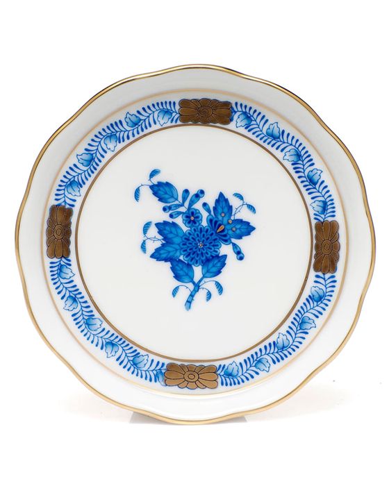 Chinese Bouquet Blue Coaster