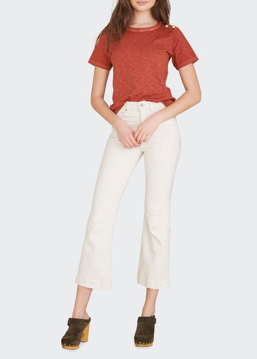 Carson High-Rise Ankle Flare Jeans