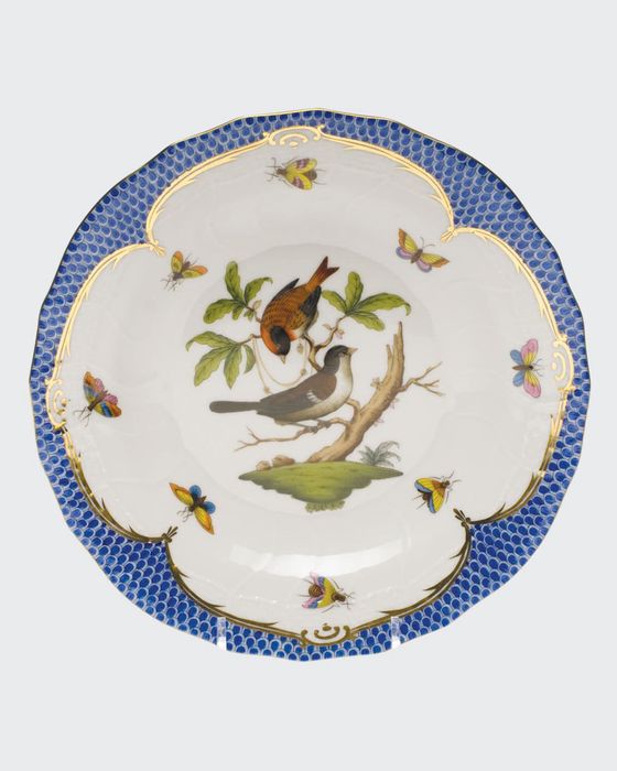 Rothschild Blue Motif 04 Dessert Plate