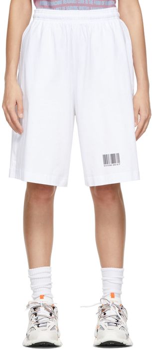 VTMNTS White Barcode Shorts