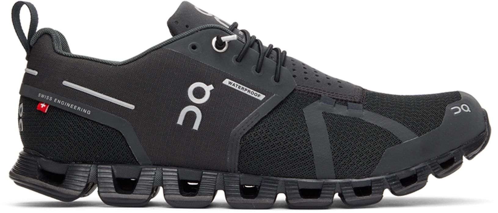 On Black Waterproof Cloud Sneakers