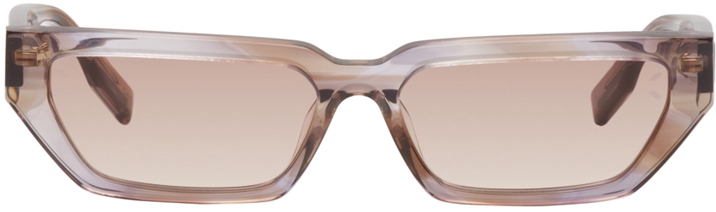 MCQ Purple Cat-Eye Sunglasses