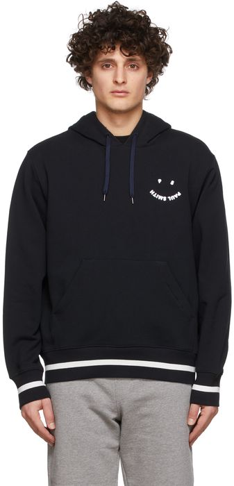 PS by Paul Smith Black Happy Hoodie