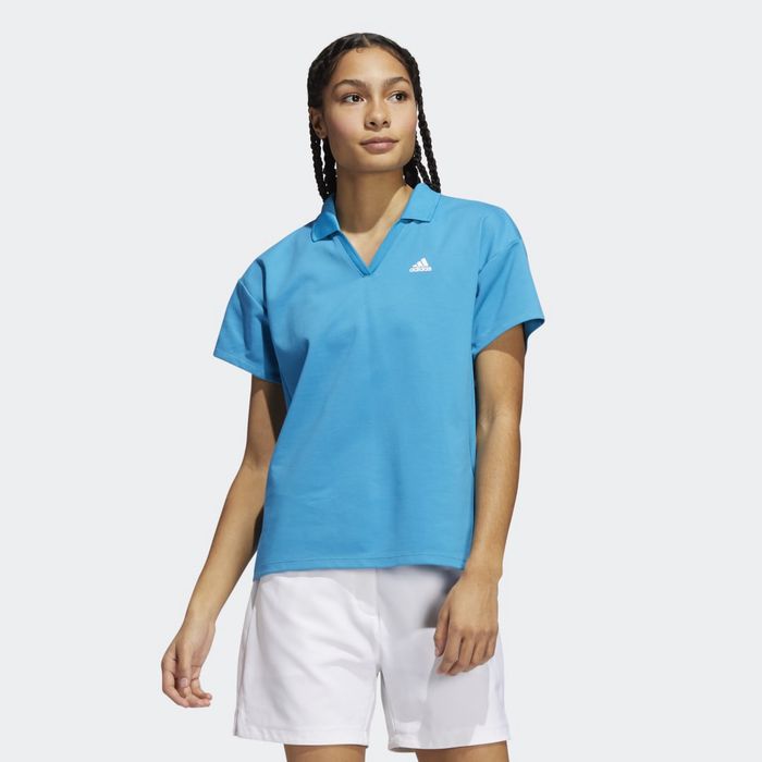 3-Stripes Primegreen Polo Shirt Sonic Aqua
