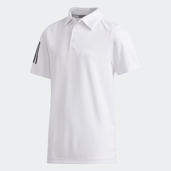 3-Stripes Polo Shirt White