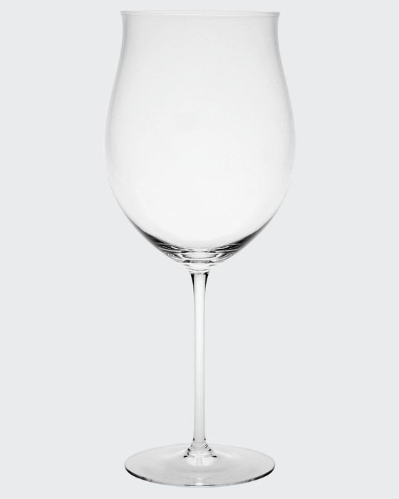 Olympia Burgundy Wine Glass