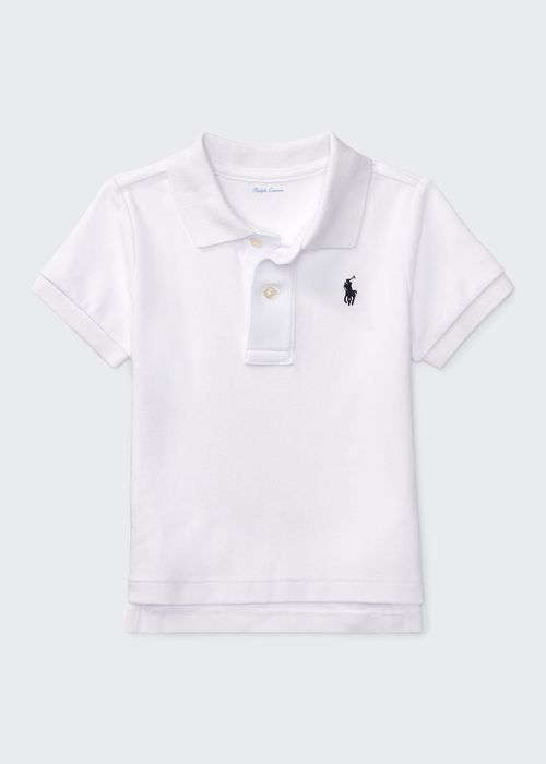 Boy's Logo Short-Sleeve Polo Shirt, Sizes 3M-24M