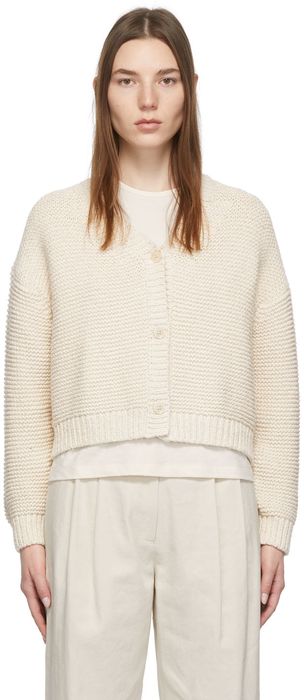 Nothing Written Off-White Knubby Cardigan