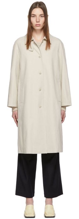 Nothing Written Taupe Mac Trench Coat