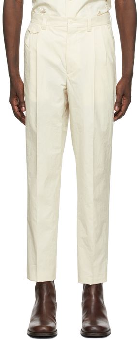 Nanushka Off-White Gini Trousers