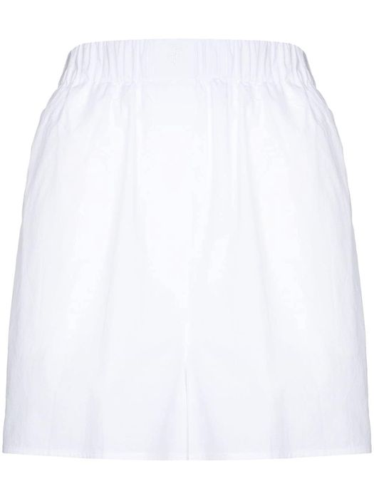 Frankie Shop organic cotton shorts - White