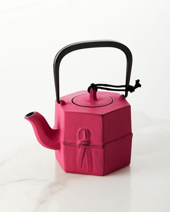 Cast Iron Teapot - Fuchsia