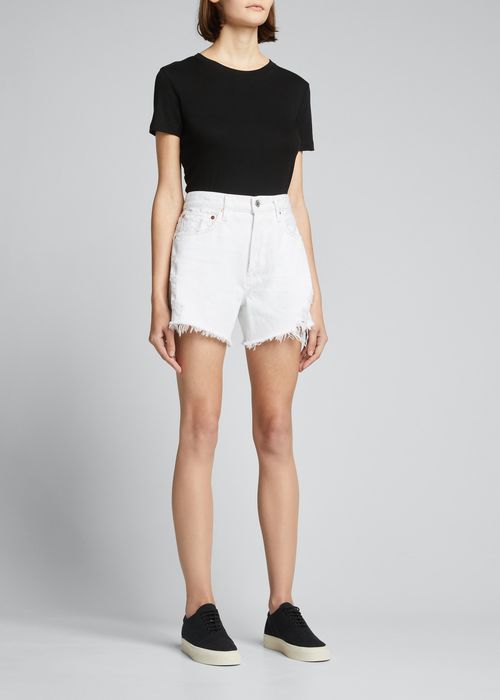 Annabelle Long Vintage Relaxed Shorts