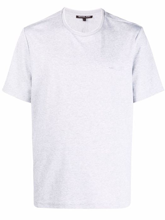 Michael Kors Birdseye mélange-effect T-shirt - Grey