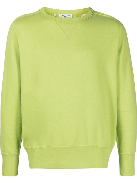Levi's: Made & Crafted Bay Meadows cotton jumper - Green
