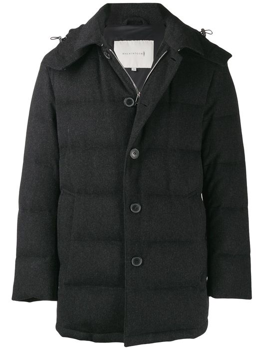 Mackintosh AUCHAVAN Charcoal Storm System Wool Down Jacket | GD-001 - Black