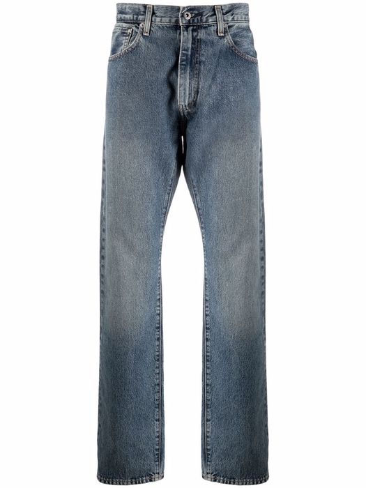Levi's: Made & Crafted 551Z straight leg jeans - Blue