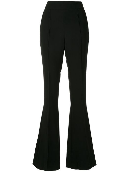 Maticevski high waisted flared trousers - Black