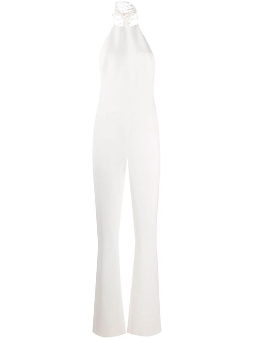 Galvan Calypso jumpsuit - White