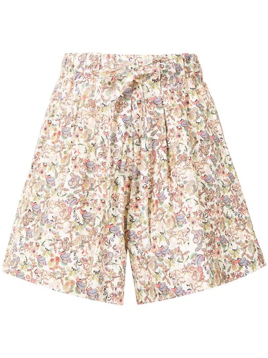Kika Vargas Ela floral-print shorts - Multicolour