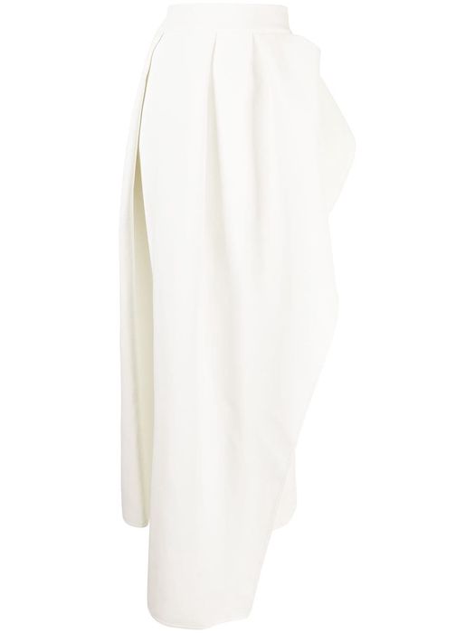 Maticevski Fancier Drape skirt - White