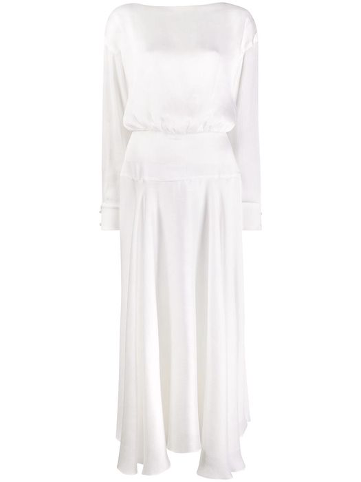 Galvan Majorelle cocktail dress - White
