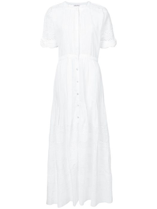 LoveShackFancy Edie lace maxi dress - White