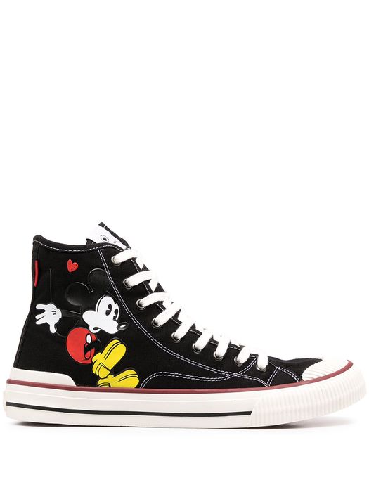 Moa Master Of Arts Mickey Mouse high-top sneakers - Black