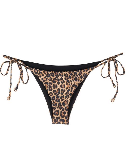 Anemos leopard-print slip bikini bottoms - Neutrals